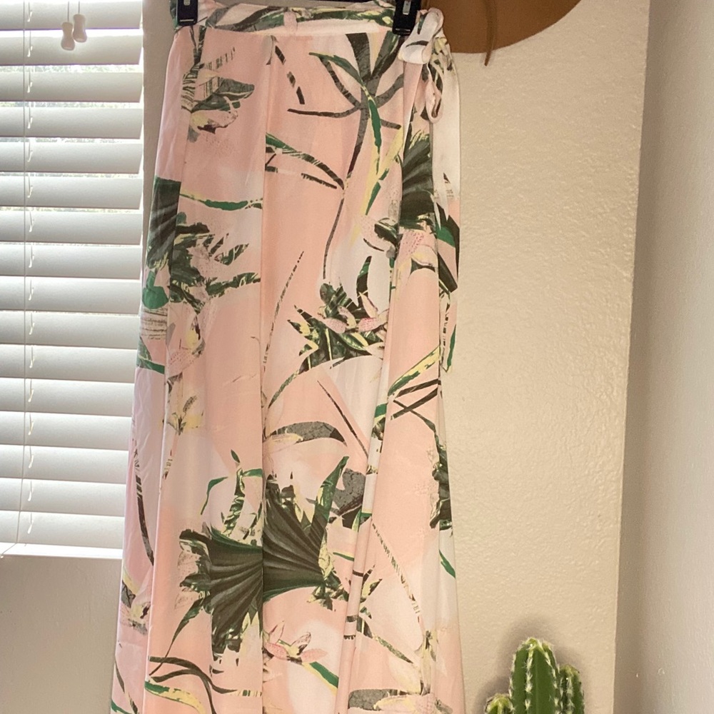 Long Maxi Wrap Skirt